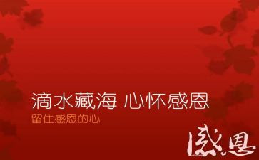 感恩类作文600字6篇
