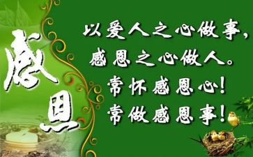 有关于感恩的作文800字6篇