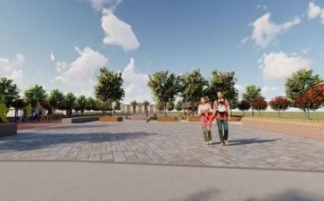 描写广场的作文6篇