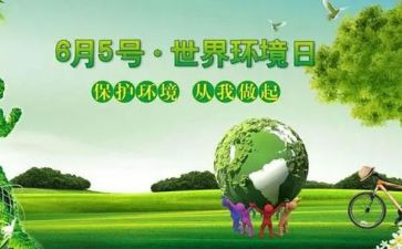 环境日活动方案参考6篇