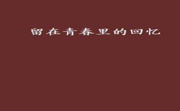 难忘回忆的作文5篇