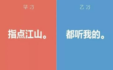 甲方的合同5篇