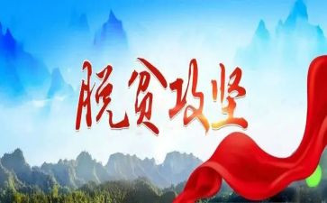 扶贫攻坚个人心得体会8篇