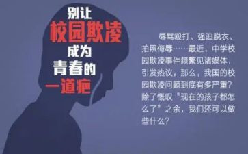 校园专项欺凌自查报告6篇