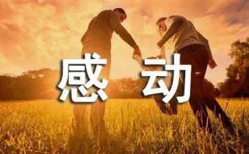 爱是感动作文通用8篇