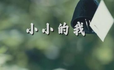 小小的我,作文推荐7篇