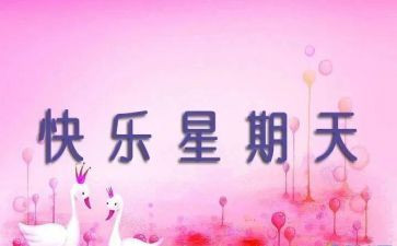 我快乐星期天作文优秀6篇