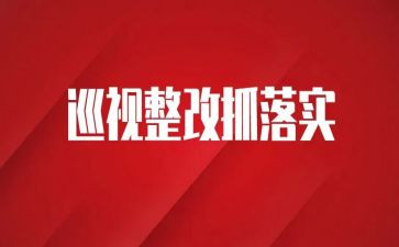 服务类整改报告5篇