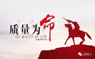 质量工作总结报告范文5篇