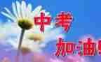 中考励志的演讲稿推荐7篇